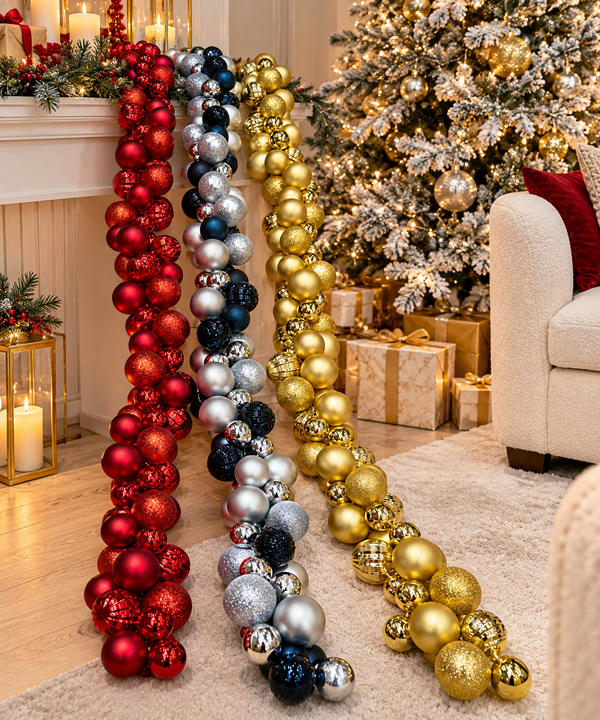 Luxe Christmas Bauble Strings 1.8M