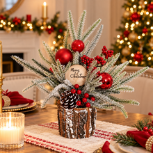 35cm Snow-Covered Christmas Tree Decoration – view 2