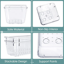 25-Piece Acrylic Drawer Organizer Set shown from another angle (Acrylic)
