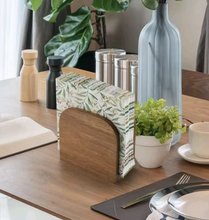 Bamboo Wooden Napkin Holder — Bamboo, Arvani Home Essentials