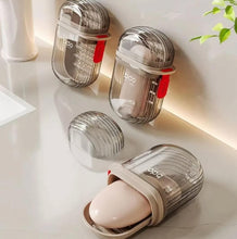 Portable travel soap holders With soap case shown from another angle (Bags & Travel Accessories)