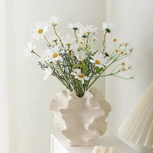 Minimalist Art Irregular Decoration White Shell Shape Matte Clay Ceramic Vase — Ceramic, Arvani Home Essentials