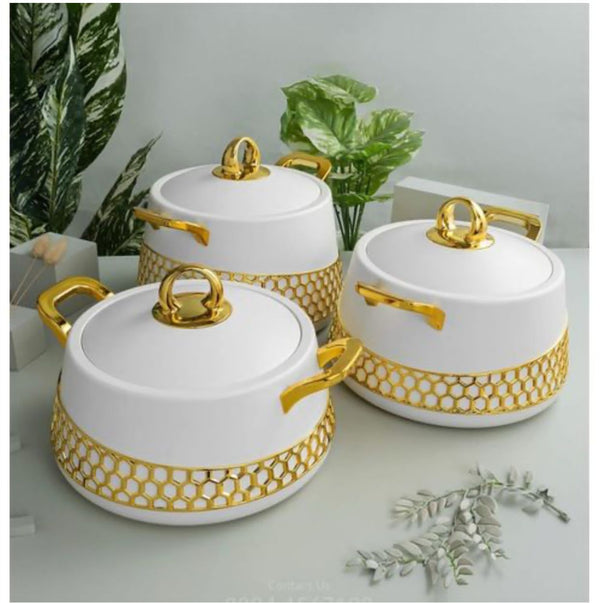3-piece Premium Quality insulated food warmer — Dinnerware, Arvani Home Essentials