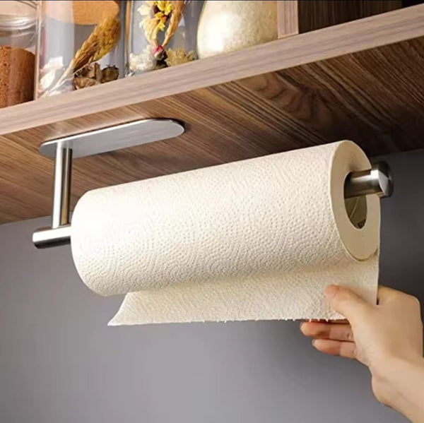 Stainless wall mounted Paper towel holder — Stainless, Arvani Home Essentials