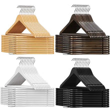 10pcs Wooden Clothes Hangers — Wooden, Arvani Home Essentials