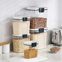 4 Pcs Airtight food storage container shown from another angle (Kitchen Storage & Organisation)