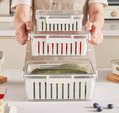 3pcs Stackable Food Storage Containers — Kitchen Storage & Organisation, Arvani Home Essentials