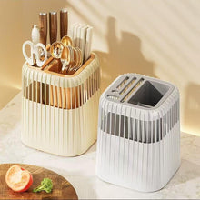 Multi-Functional Rotating Knife & Utensil Rack shown from another angle (Kitchen Storage & Organisation)