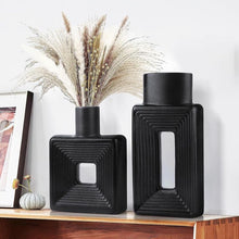 Resin Square Decorative vase set — Office & Desk Organisation, Arvani Home Essentials