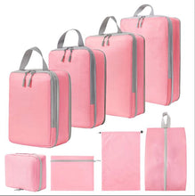 8pcs Luggage Travel Organizers For Suitcase shown from another angle (Bags & Travel Accessories)