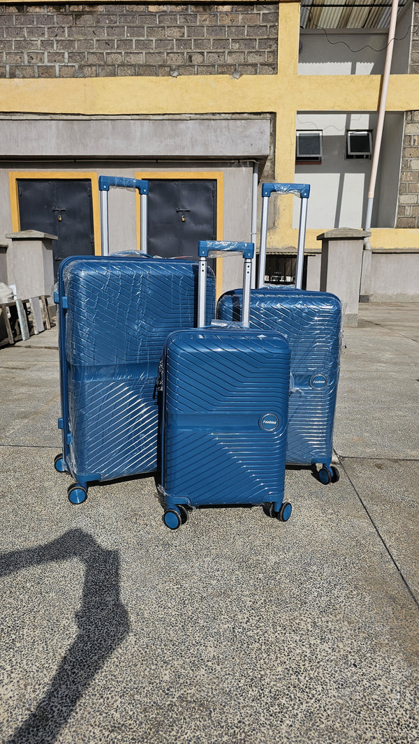 3 in 1 Luxurious Unbreakable Pp Suitcase — Pp, Arvani Home Essentials