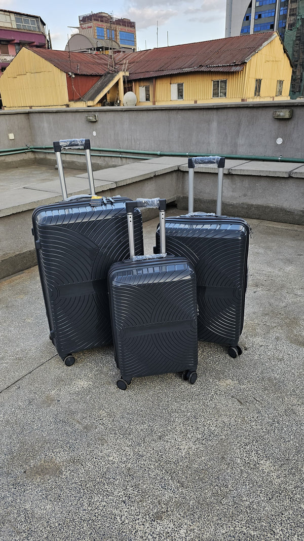 3 in 1 Luxurious Unbreakable Pp Suitcase — Pp, Arvani Home Essentials