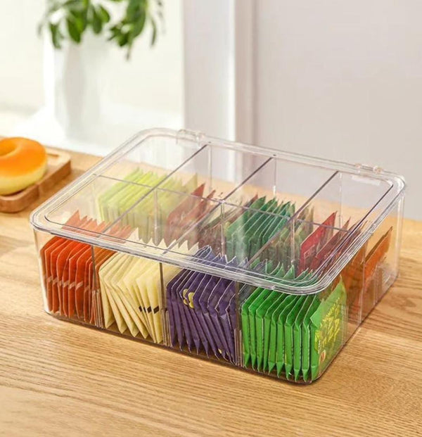 Acrylic tea bag/coffee organizer — Acrylic, Arvani Home Essentials