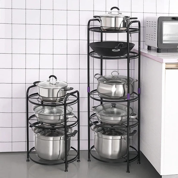Premium quality 5 tier pot rack holder — Kitchen Storage & Organisation, Arvani Home Essentials