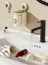 wall mounted toothbrush cup shown from another angle (Bathroom & Laundry Storage)