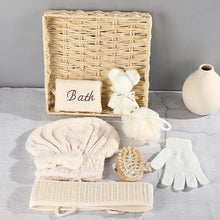 spa gift basket shown from another angle (Fitness & Health)