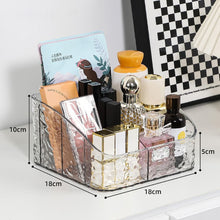 5 grid remote/cosmetic organiser shown from another angle (Beauty & Personal Care)