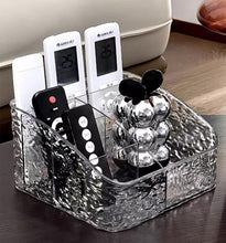 5 grid remote/cosmetic organiser shown from another angle (Beauty & Personal Care)