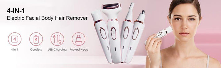 4in1 Rechargeable Grooming Kit shown from another angle (Beauty & Personal Care)