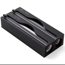 2in1 Bamboo Wrap Dispenser With Cutter shown from another angle (Bamboo)
