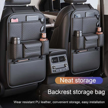 Premium Quality Car Back Seat Organizer shown from another angle (Car Accessories)