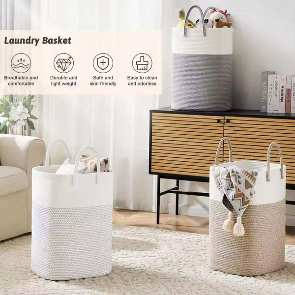 Rectangular Non-Woven Basket — Kitchen Storage & Organisation, Arvani Home Essentials