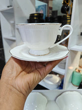 12pcs European tea set shown from another angle (Dinnerware)
