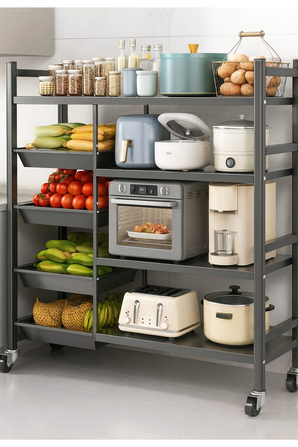 Multifunctional Kitchen Rack — Kitchen Storage & Organisation, Arvani Home Essentials