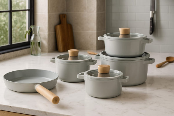 Neoflam Korean Ceramic Cookware — Ceramic, Arvani Home Essentials