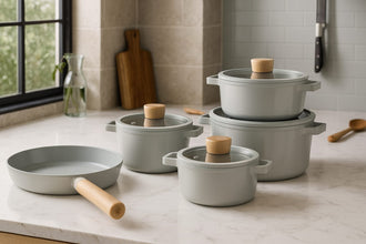 Neoflam Korean Ceramic Cookware — Ceramic, Arvani Home Essentials