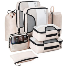 8PCS Premium Luggage Travel Organizers shown from another angle (Bags & Travel Accessories)