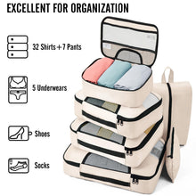 8PCS Premium Luggage Travel Organizers shown from another angle (Bags & Travel Accessories)