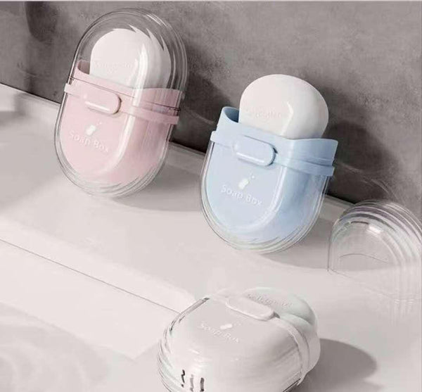 Acrylic Soap Travel Holder — Acrylic, Arvani Home Essentials