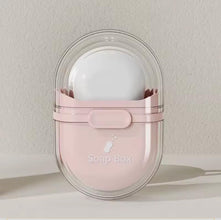 Acrylic Soap Travel Holder shown from another angle (Acrylic)