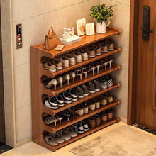 6-Layer Bamboo Shoe Rack — Bamboo, Arvani Home Essentials