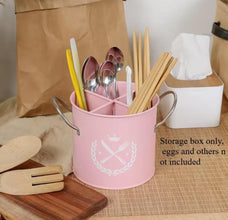 Alloy Cutlery Holders shown from another angle (Alloy)