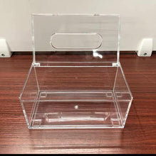 Acrylic Serviette Holder shown from another angle (Acrylic)