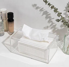 Acrylic Serviette Holder shown from another angle (Acrylic)
