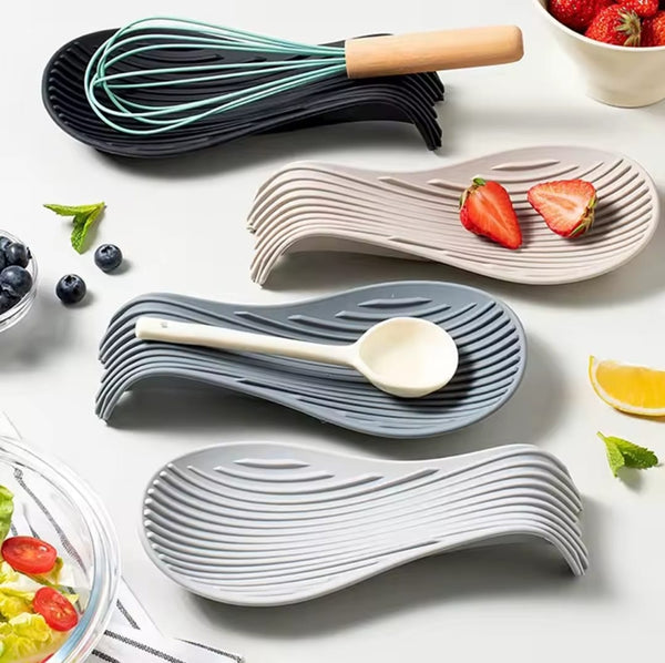 Silicone Spoon Rest — Silicone, Arvani Home Essentials
