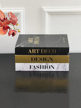 3 pcs Decor books shown from another angle (Office & Desk Organisation)