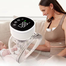 Rechargeable Ultra-Silent Wearable Breast Pump shown from another angle (Fitness & Health)