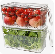 5L Acrylic Fridge Storage Container – Freshness Made Easy shown from another angle (Acrylic)