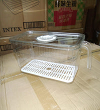 5L Acrylic Fridge Storage Container – Freshness Made Easy shown from another angle (Acrylic)