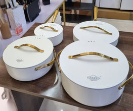 UAKEEN CERAMIC Cookware set shown from another angle (Ceramic)