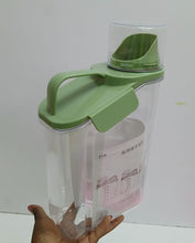 Acrylic Airtight cereal container shown from another angle (Acrylic)