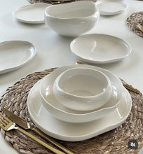 27Pc Elegant European Porcelain Dinner set shown from another angle (Porcelain)