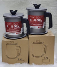 Oil filter jar shown from another angle (Kitchen Storage & Organisation)