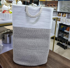 Rectangular shape non woven basket shown from another angle (As displayed )
