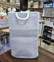 Rectangular shape non woven basket shown from another angle (As displayed )