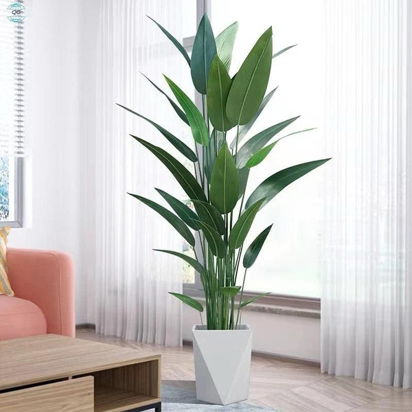 Real Touch Strelitzia Plant — Office & Desk Organisation, Arvani Home Essentials